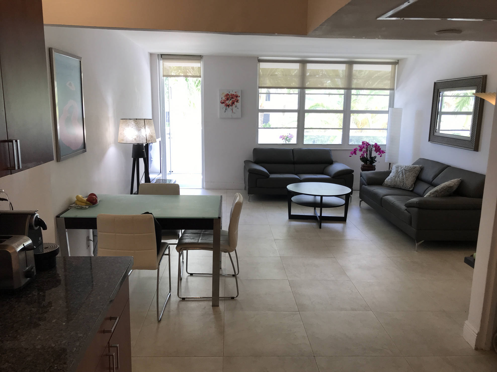 wide shot of apartment