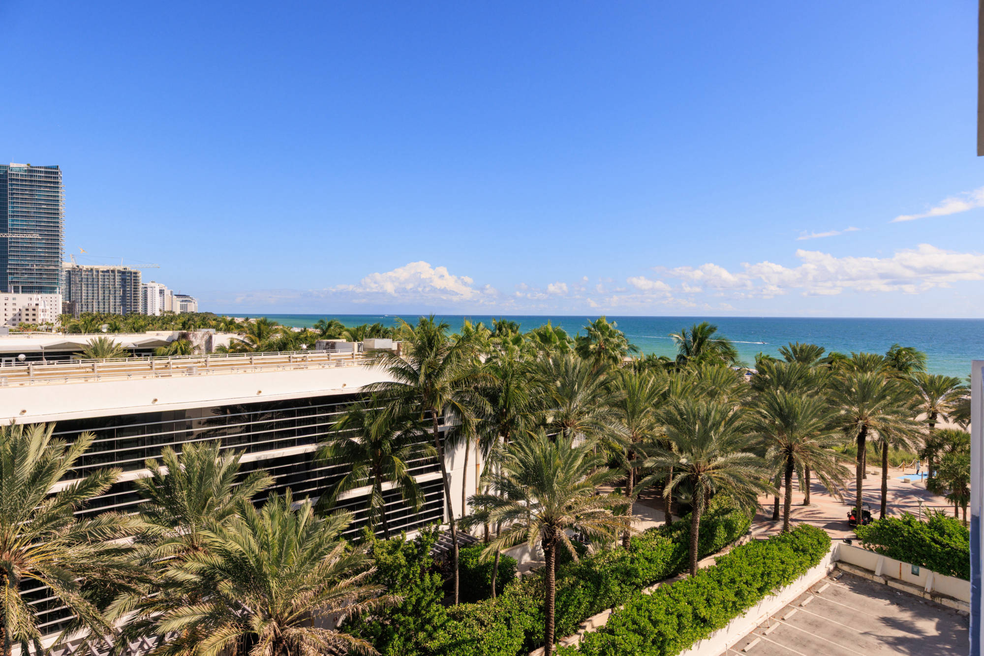 ocean view from balcony