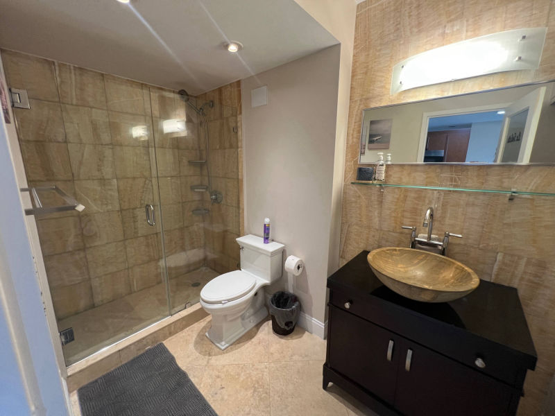 bathroom with shower