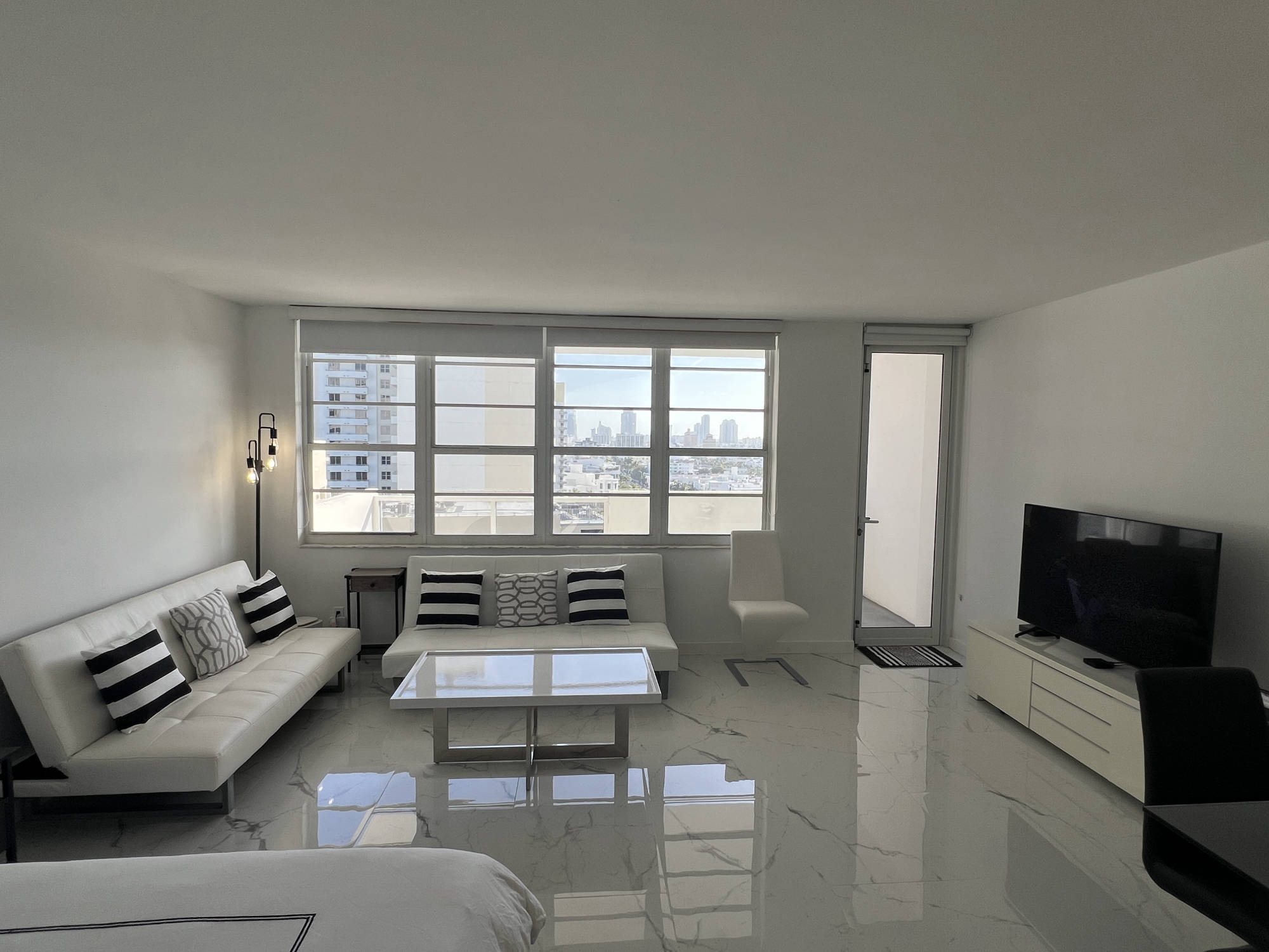 dining room and TV