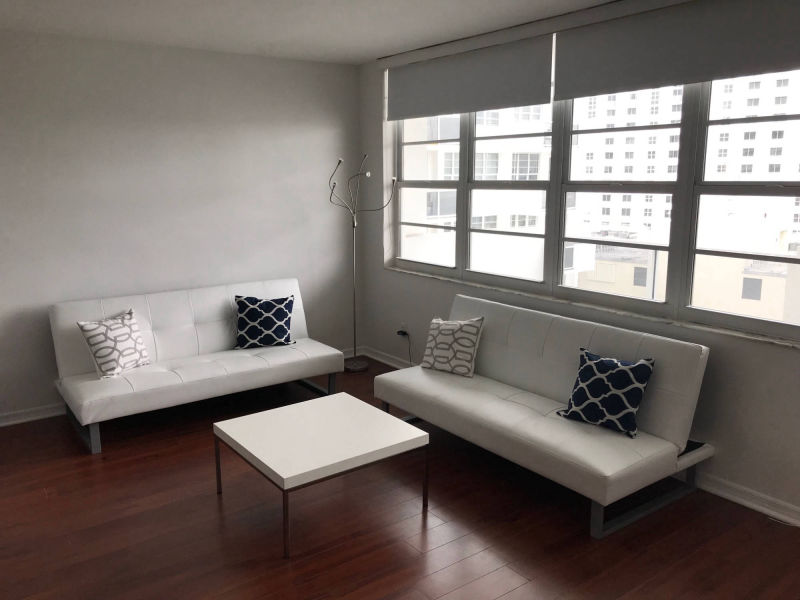 dining table and bed