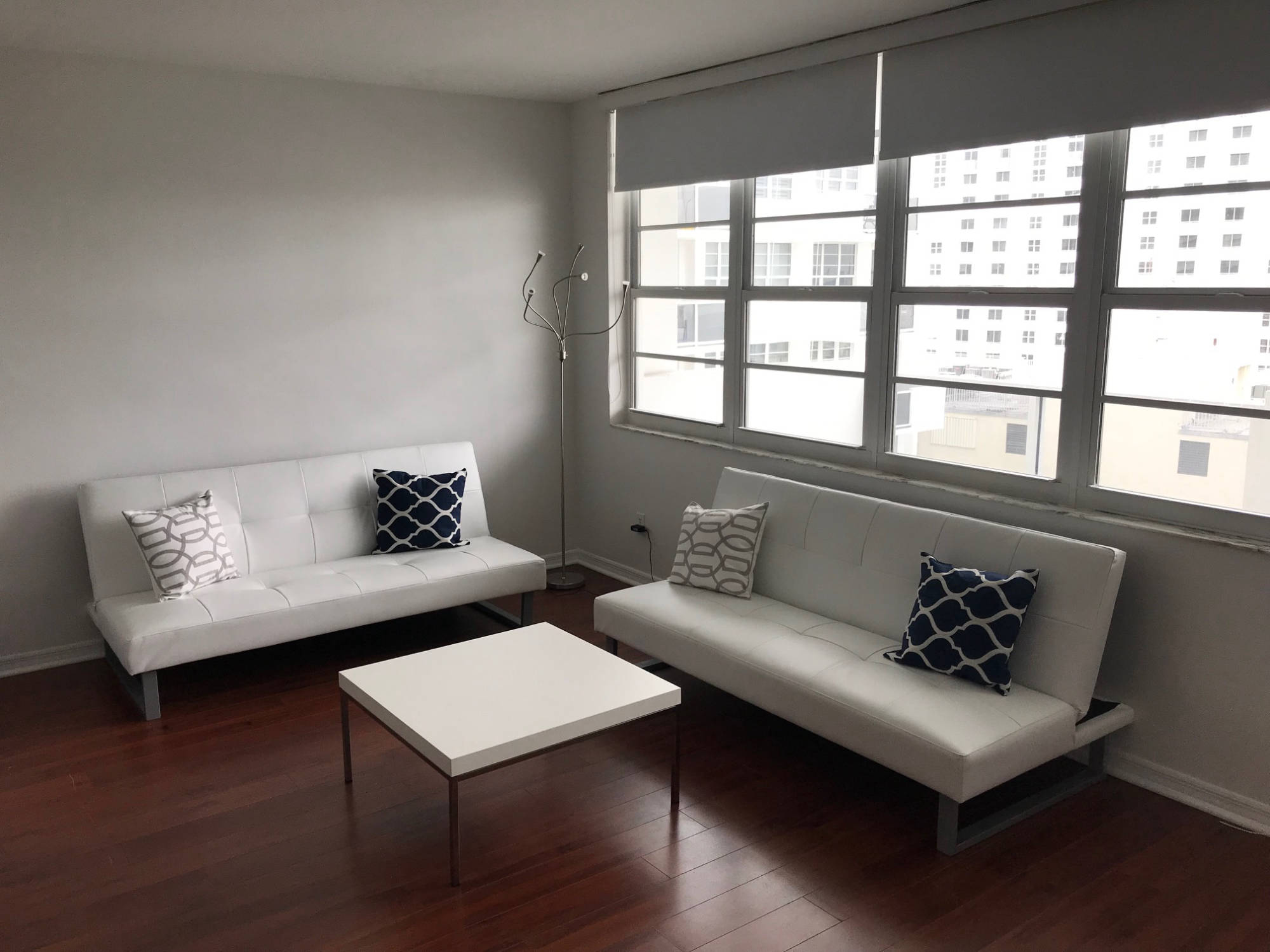 dining table and bed