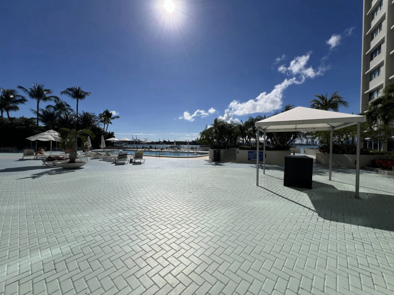 pool and bay