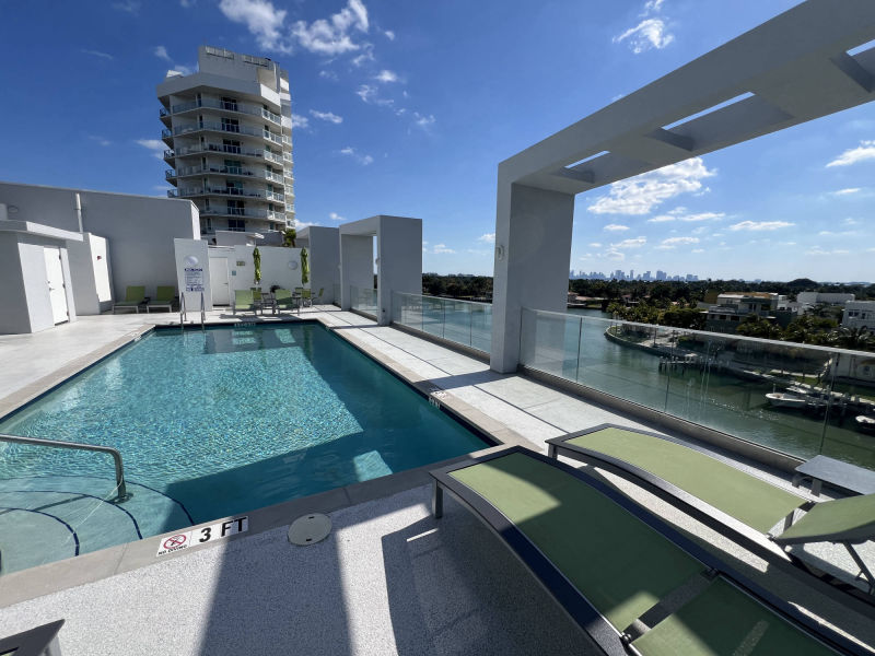 rooftop pool