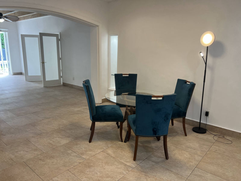 possible dining space