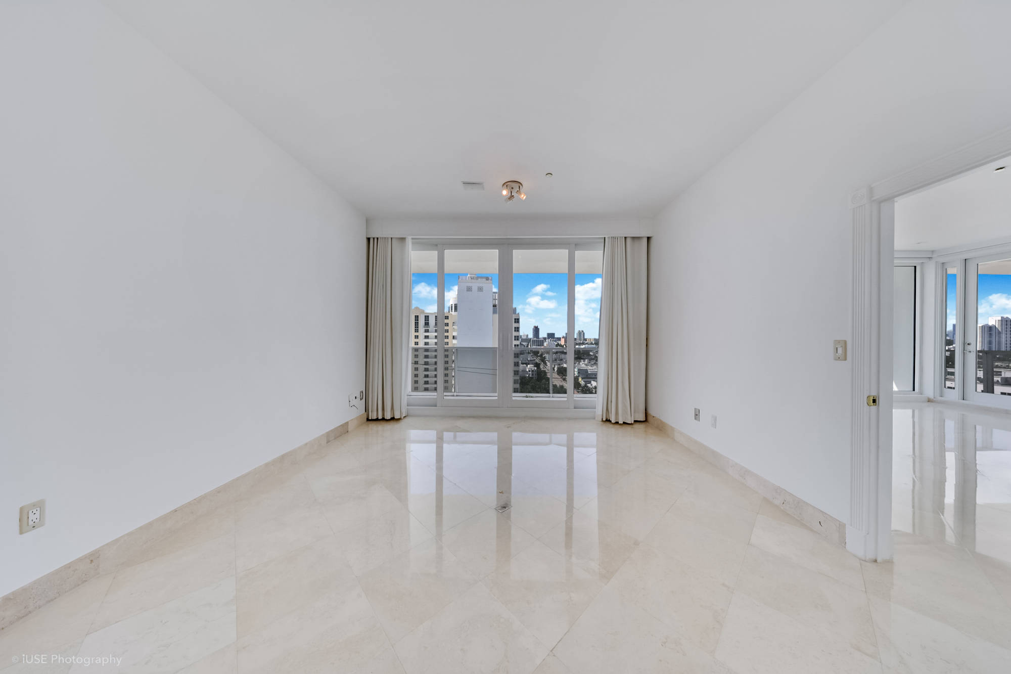 master bedroom with seperate balcony